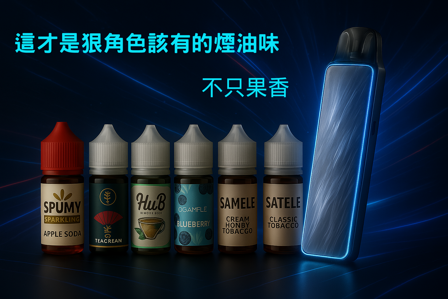 不只果香，這才是狠角色該有的煙油味